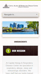 Mobile Screenshot of capitalallergy.com